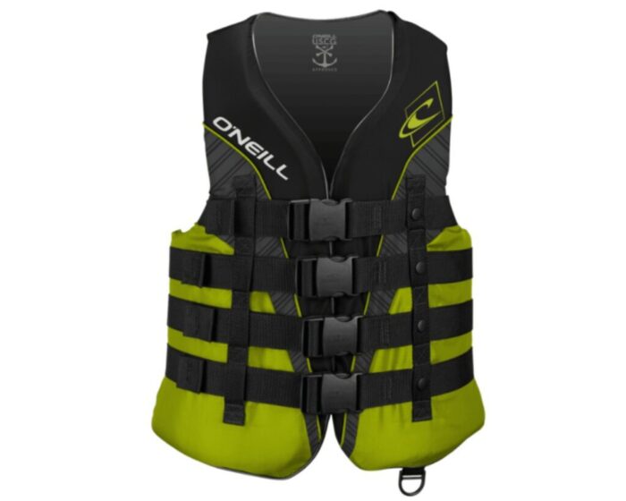 Oneill SUPERLITE-ISO-50N-VEST-BLACK-lime