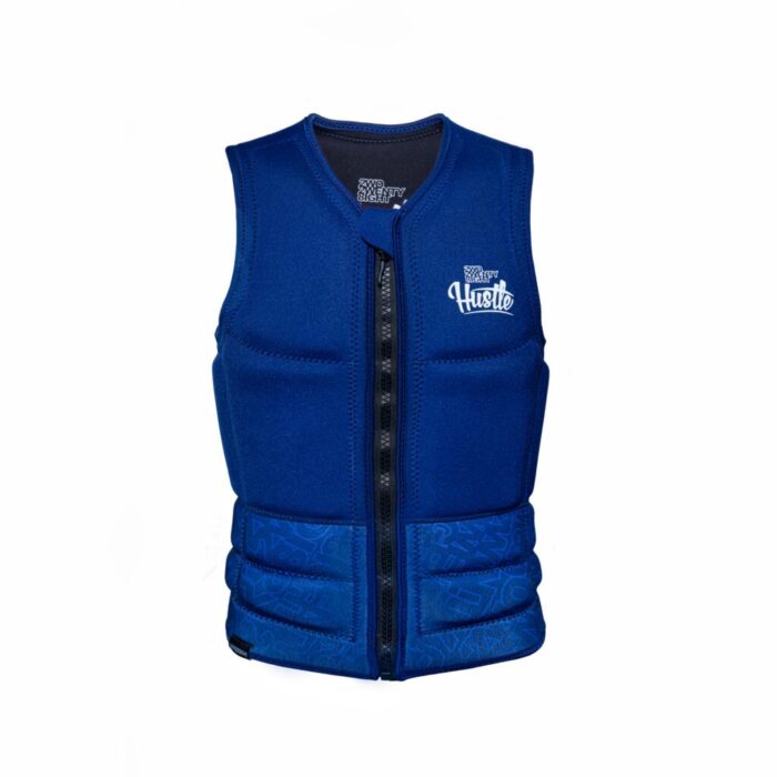 228 Hustle wake vest blue ss22