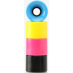 Колеса Penny Pink/Black/Yellow/Blue Multi O/S, 83A, 59mm
