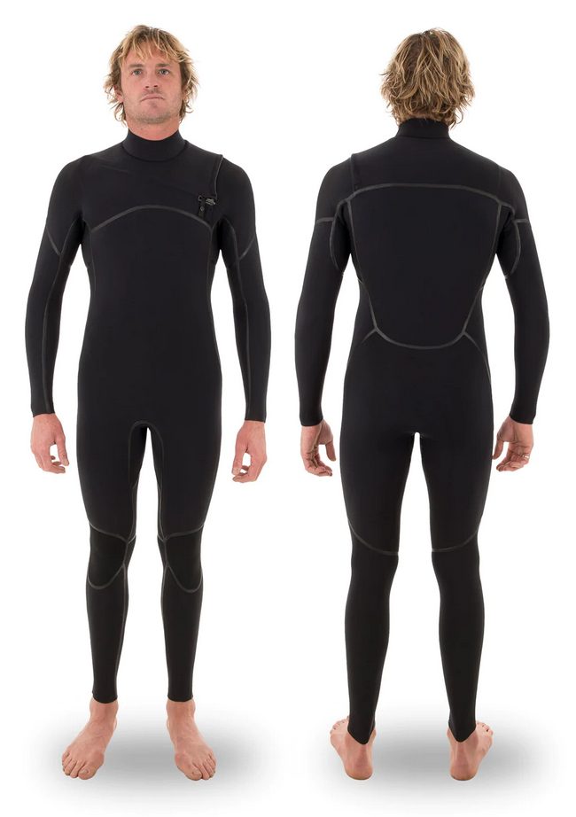 NeedEssentials Liquid Taped Thermal Chest Zip Wetsuit