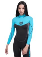 Гидрокостюм Poison жен. Outrate 3/2 BZ FL blk/l.blue ss22