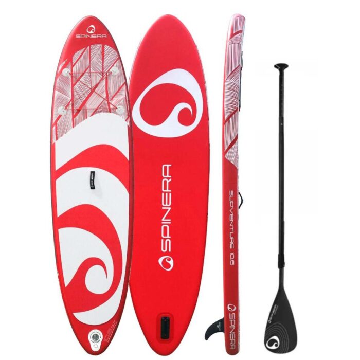 SUP-доска надувная с веслом Spinera Supventure 10'6 Red DLT S22