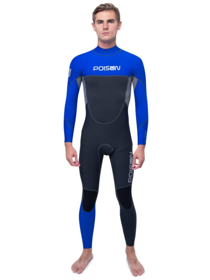 Гидрокостюм Poison Outrate 3/2 BZ FL blk/blue ss22
