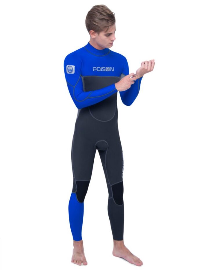 Гидрокостюм Poison Outrate 3/2 BZ FL blk/blue ss22