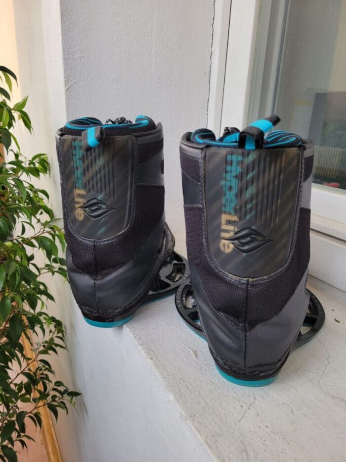 Крепления для вейкборда Hyperlite Team CT blk/green USED perfect
