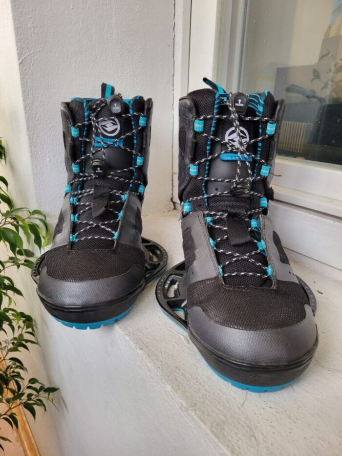 Крепления для вейкборда Hyperlite Team CT blk/green USED perfect