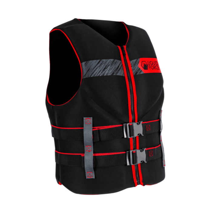 Жилет Liquid Force Hinge mens CGA classic blk-red ss23