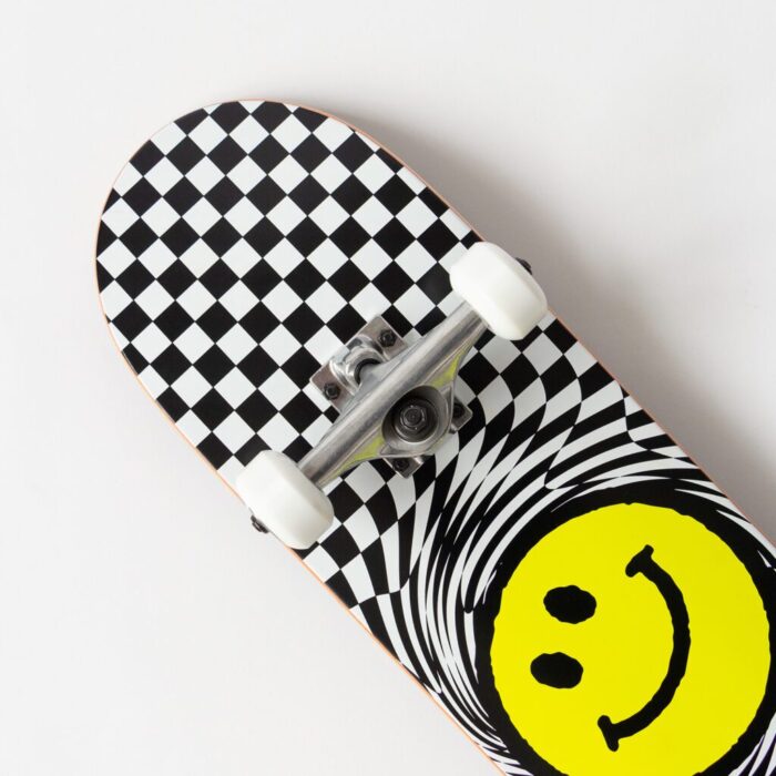 Скейтборд в сборе Footwork SMILE BLACK Размер 7.75 x 31.1875
