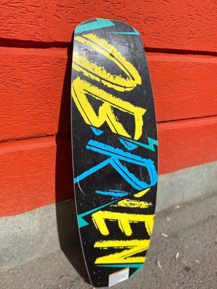 9906439 Вейкборд Obrien Fremont 120cm blk/yel used