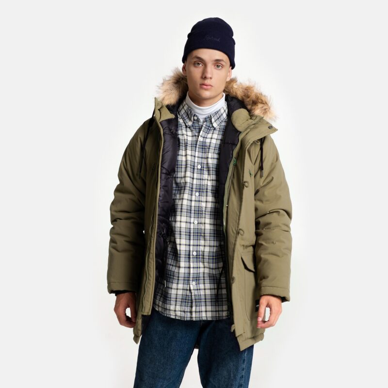Парка зимняя Footwork Amut olive night