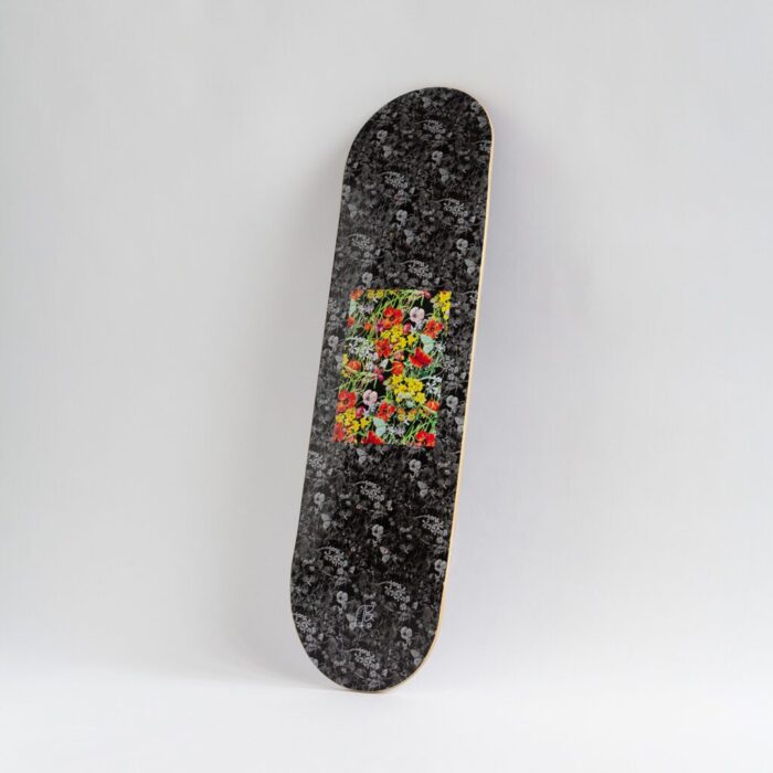 Дека-Footwork-Progress-Wildflowers