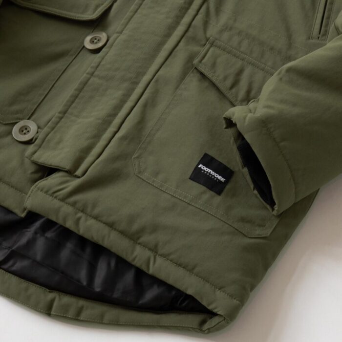 Парка зимняя Footwork Amut olive night