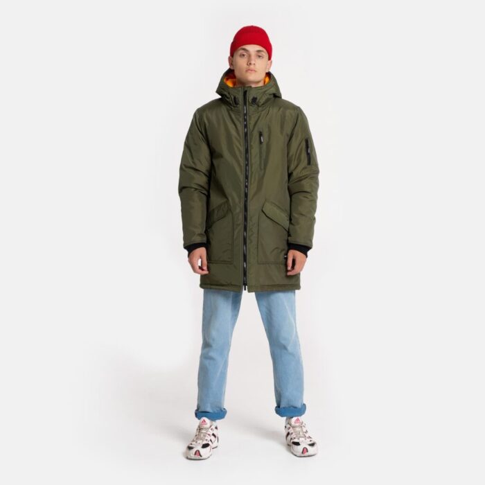Парка зимняя Footwork Dealer army green