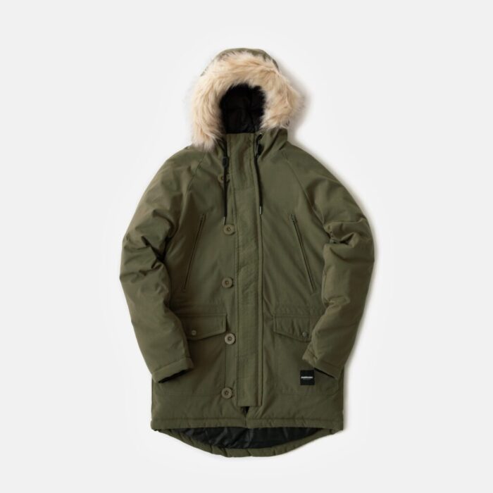 Парка зимняя Footwork Amut olive night