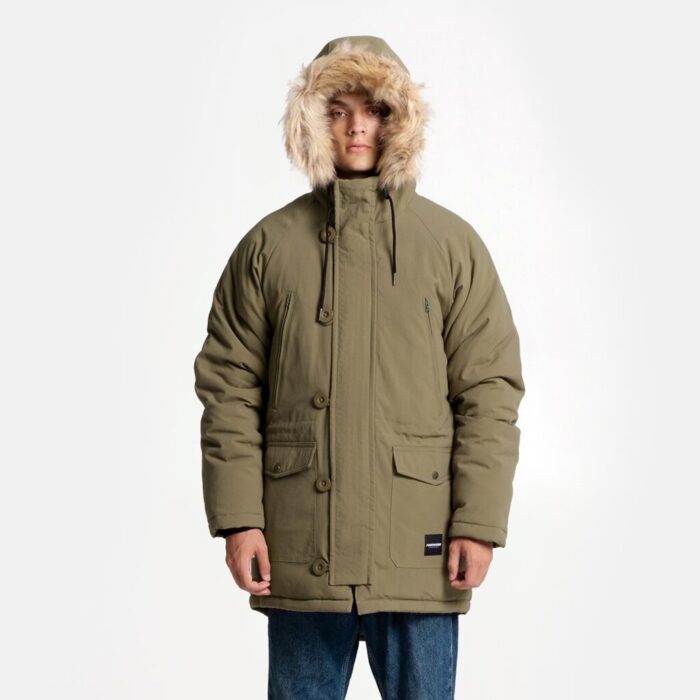 Парка зимняя Footwork Amut olive night