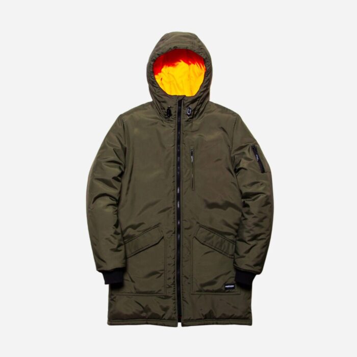 Парка зимняя Footwork Dealer army green