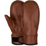Варежки BONUS ATHLETIC LEATHER brown 21/22
