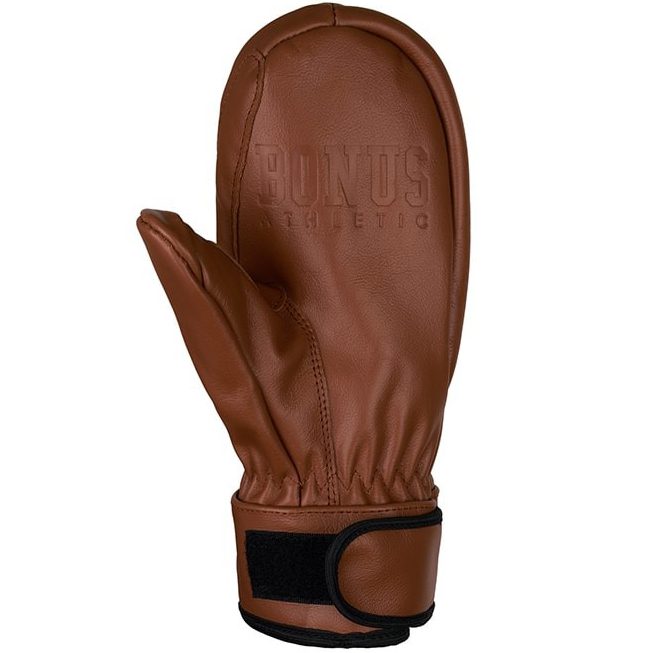 Варежки BONUS ATHLETIC LEATHER brown 21/22