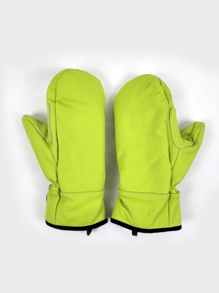 Варежки BONUS ATHLETIC LEATHER green