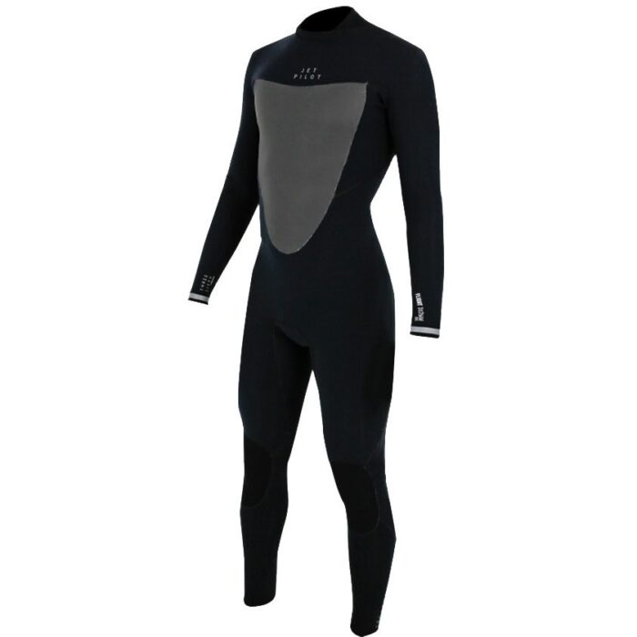 Гидрокостюм мужской длинный Jetpilot Flight 3X2 BZ LS Steamer black/black S23