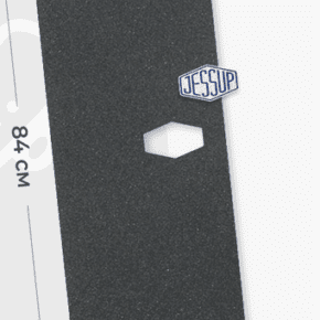 Шкурка для скейтбордов Jessup logo cut, размер 9" x 33", с вырезом под логитип 47 х 77мм