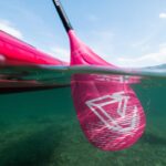 Весло для SUP-доски Aqua Marina SPORTS III CORAL Aluminum ss23