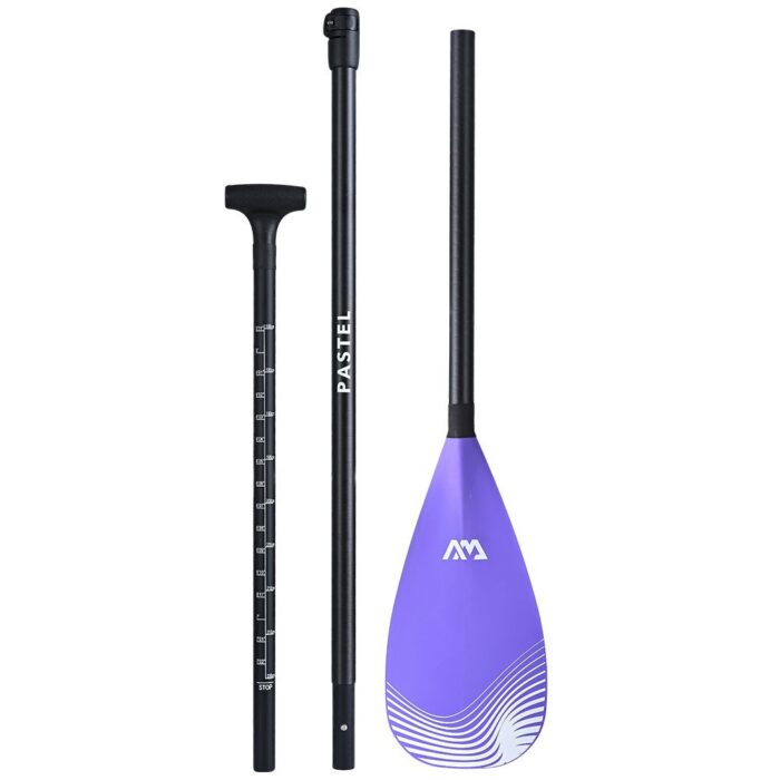 Весло для SUP-доски Aqua Marina PASTEL Fiberglass/Carbon SS23