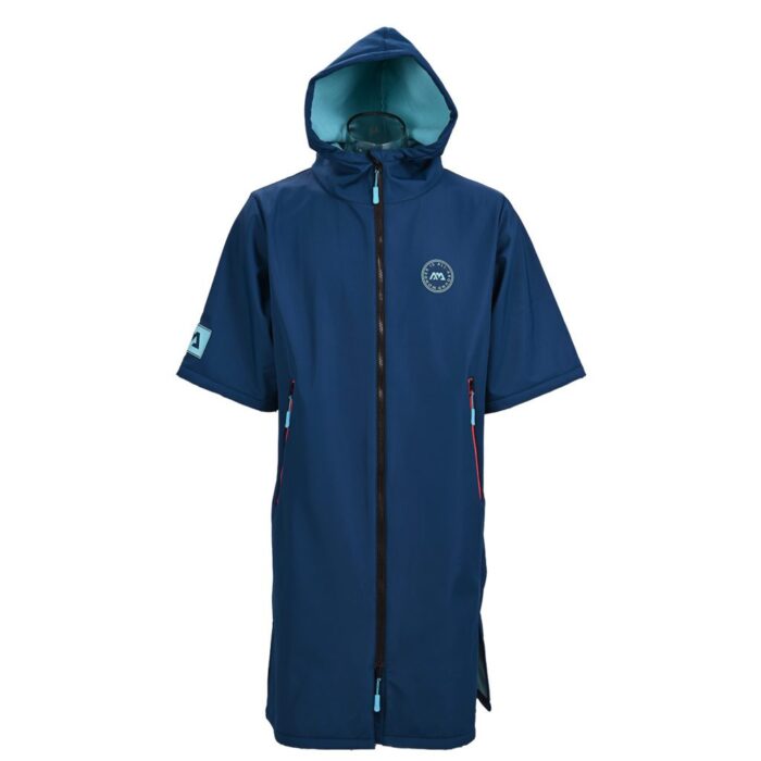 Пончо утеплённое водоотталкивающее Aqua Marina Water-repellent Thermal Poncho (Navy) SS23
