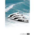 Плавники для кайтборда CoreG10 Wake Fin