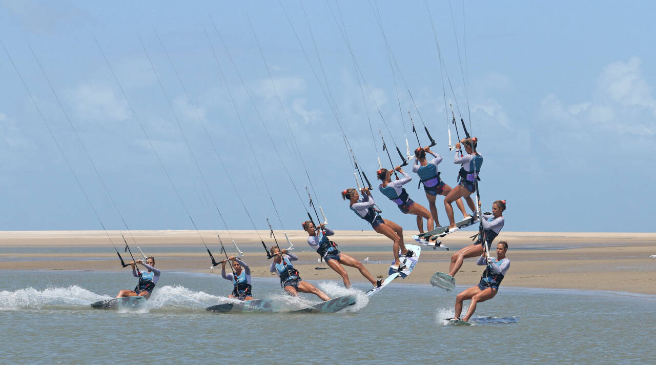 Бэколл на кайте