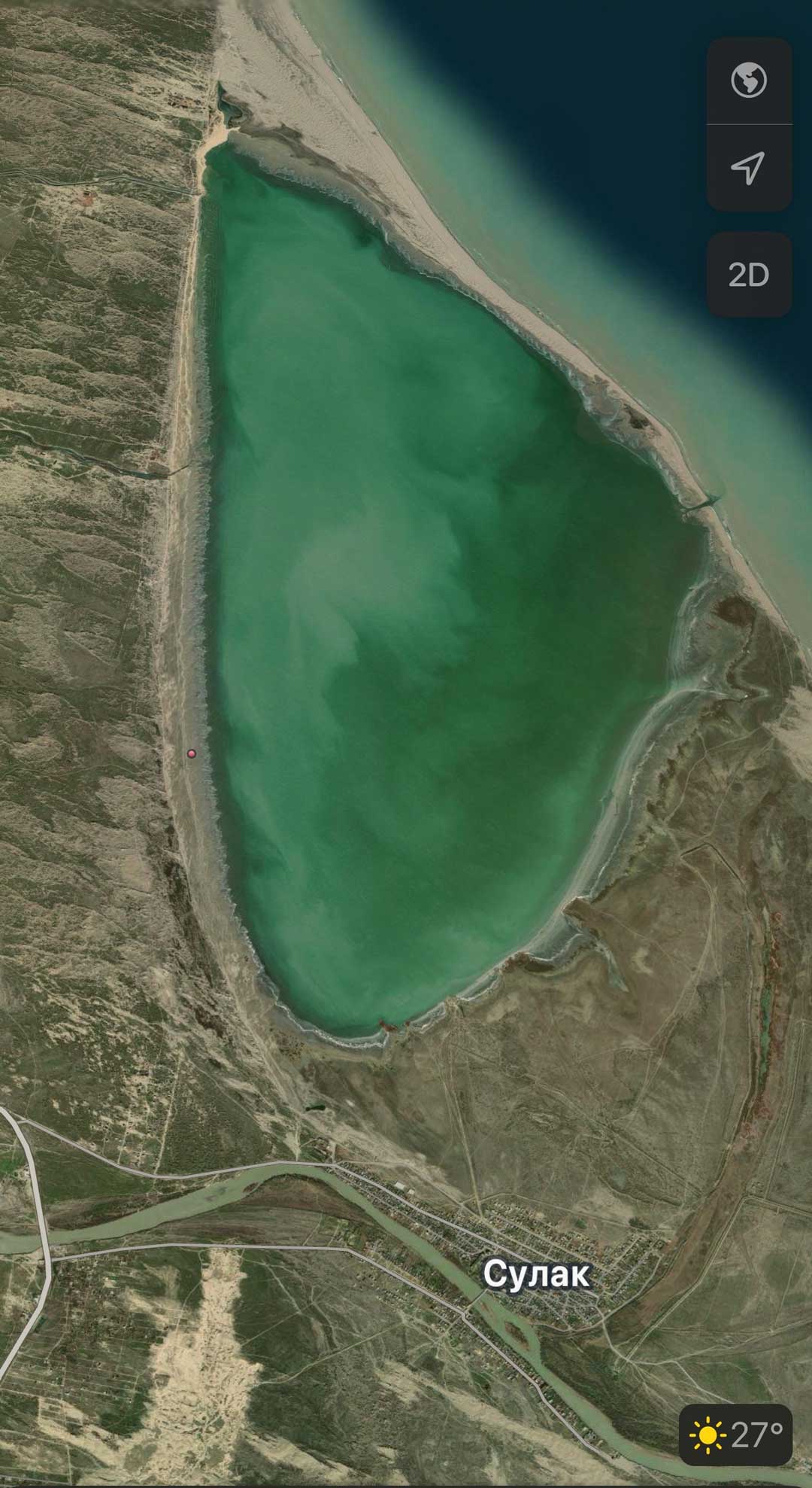 Карта спота в сулаке