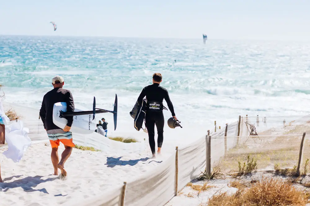 Мировой рекорд WOO от Хьюго: 40-метровый прыжок 5 Hugo Wigglesworth Woo 40.0 beach preparing