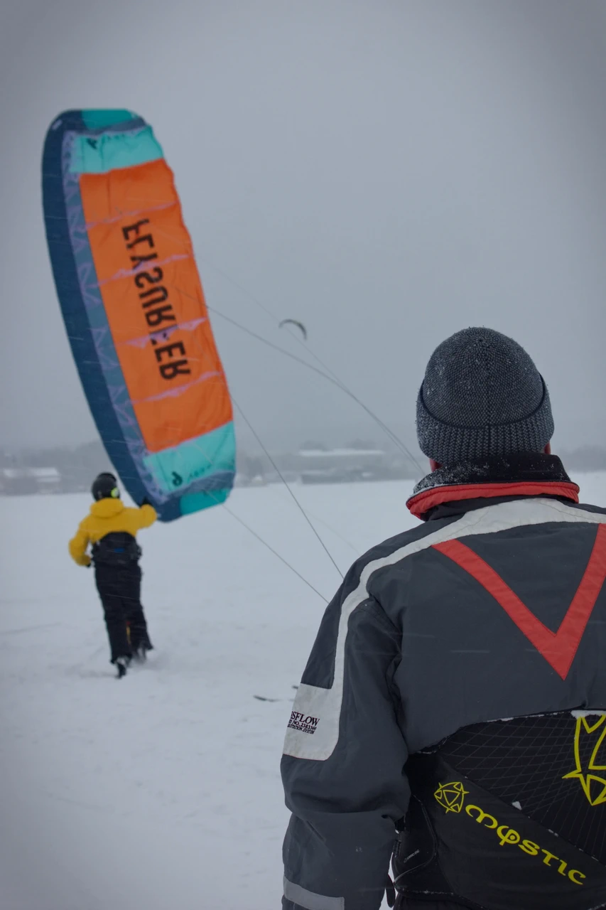 Открытие сноукайтинг сезона в Екатеринбурге! 5 snowkite season open yekaterinburg 02