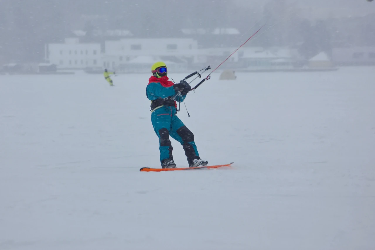 Открытие сноукайтинг сезона в Екатеринбурге! 13 snowkite season open yekaterinburg 03