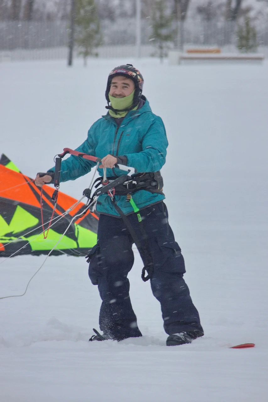 Открытие сноукайтинг сезона в Екатеринбурге! 14 snowkite season open yekaterinburg 04