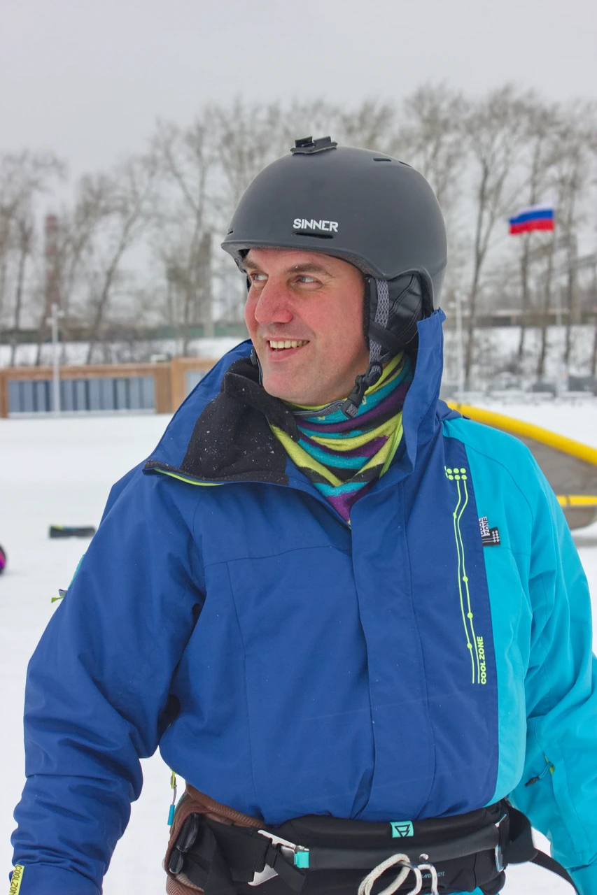 Открытие сноукайтинг сезона в Екатеринбурге! 6 snowkite season open yekaterinburg 07