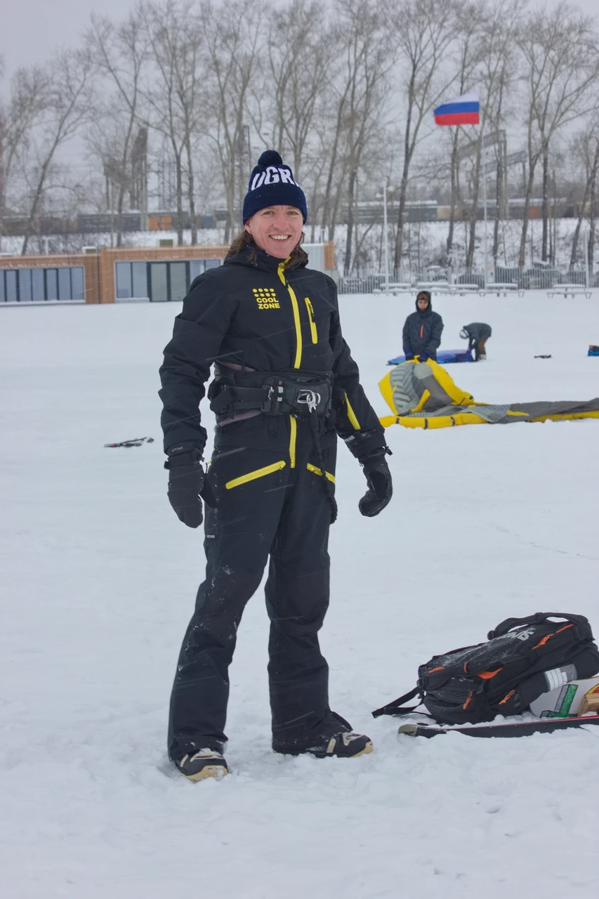 Открытие сноукайтинг сезона в Екатеринбурге! 7 snowkite season open yekaterinburg 08