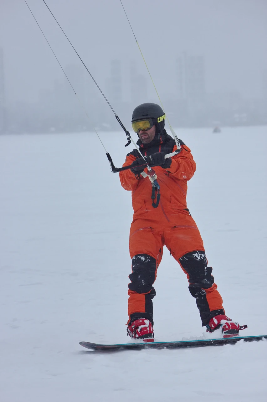 Открытие сноукайтинг сезона в Екатеринбурге! 9 snowkite season open yekaterinburg 11