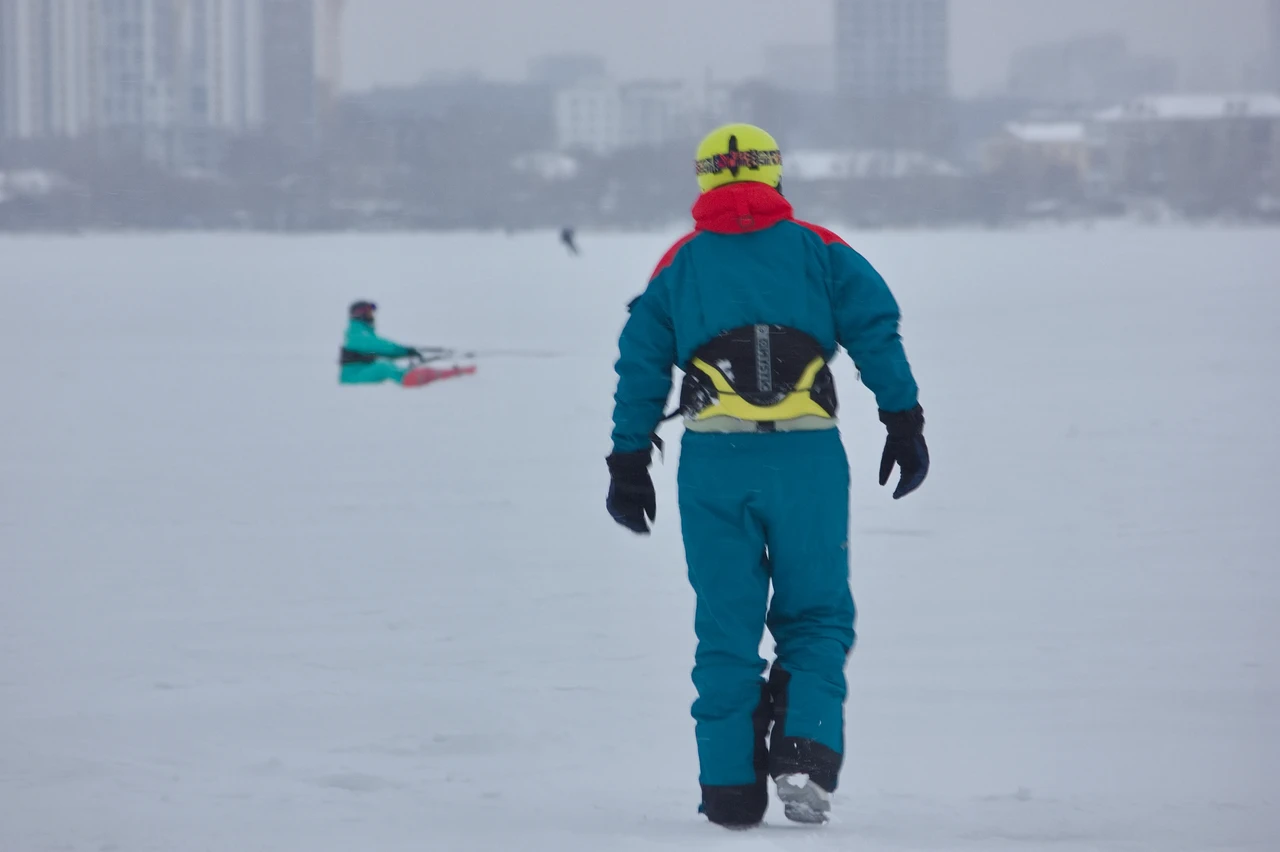 Открытие сноукайтинг сезона в Екатеринбурге! 11 snowkite season open yekaterinburg 13