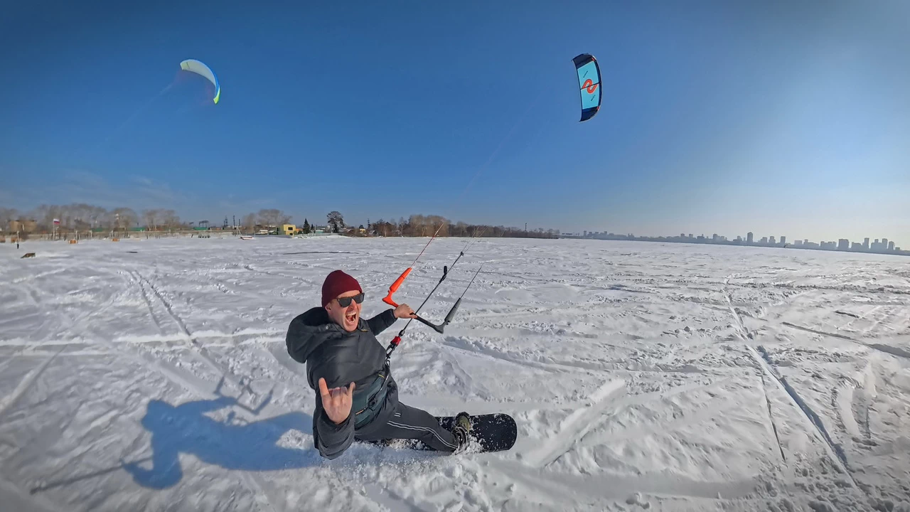 34 фото с Закрытия Сноукайтинг сезона в Екатеринбурге 25 kiteteam snowkite 2026 ekaterinburg 25