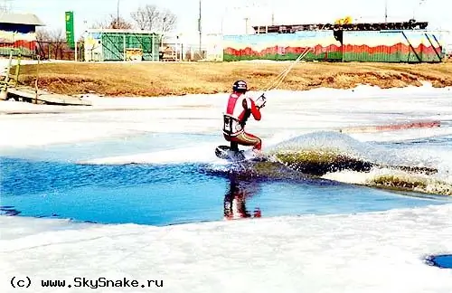 Кайт-сноу-вэйк серфинг )) 1999 год. vladimir bobilev 019