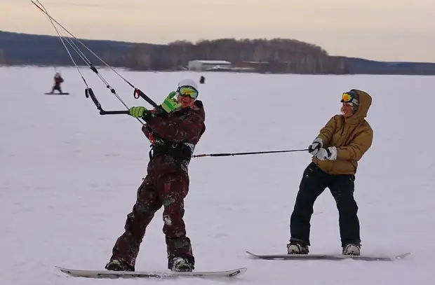 Воскресное воскресенье под кайтом 13 snowkiting-ekaterinburg-viz-10-02-2013-23