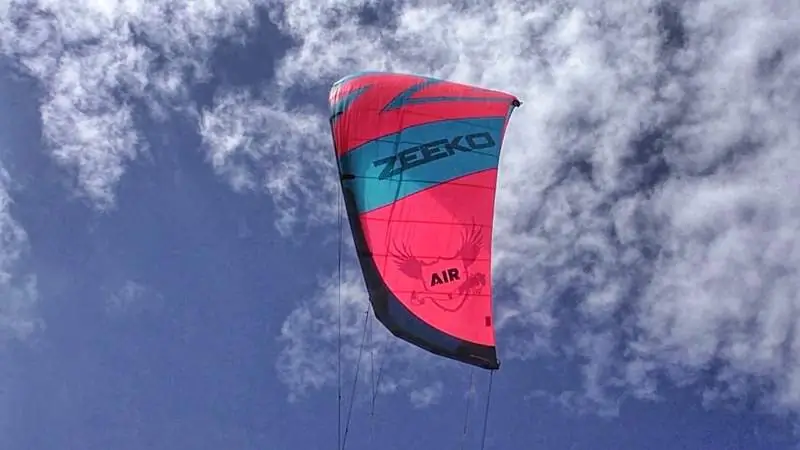 Тест кайта Zeeko Air 12m от Михаила Соловейкина 1 test zeeko air mikhail soloveykin 01